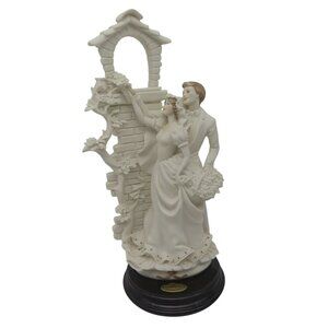 Giuseppe ARMANI WEDDING Couple Figurine 0201F Love in Bloom 1992 Boxed 11" VTG